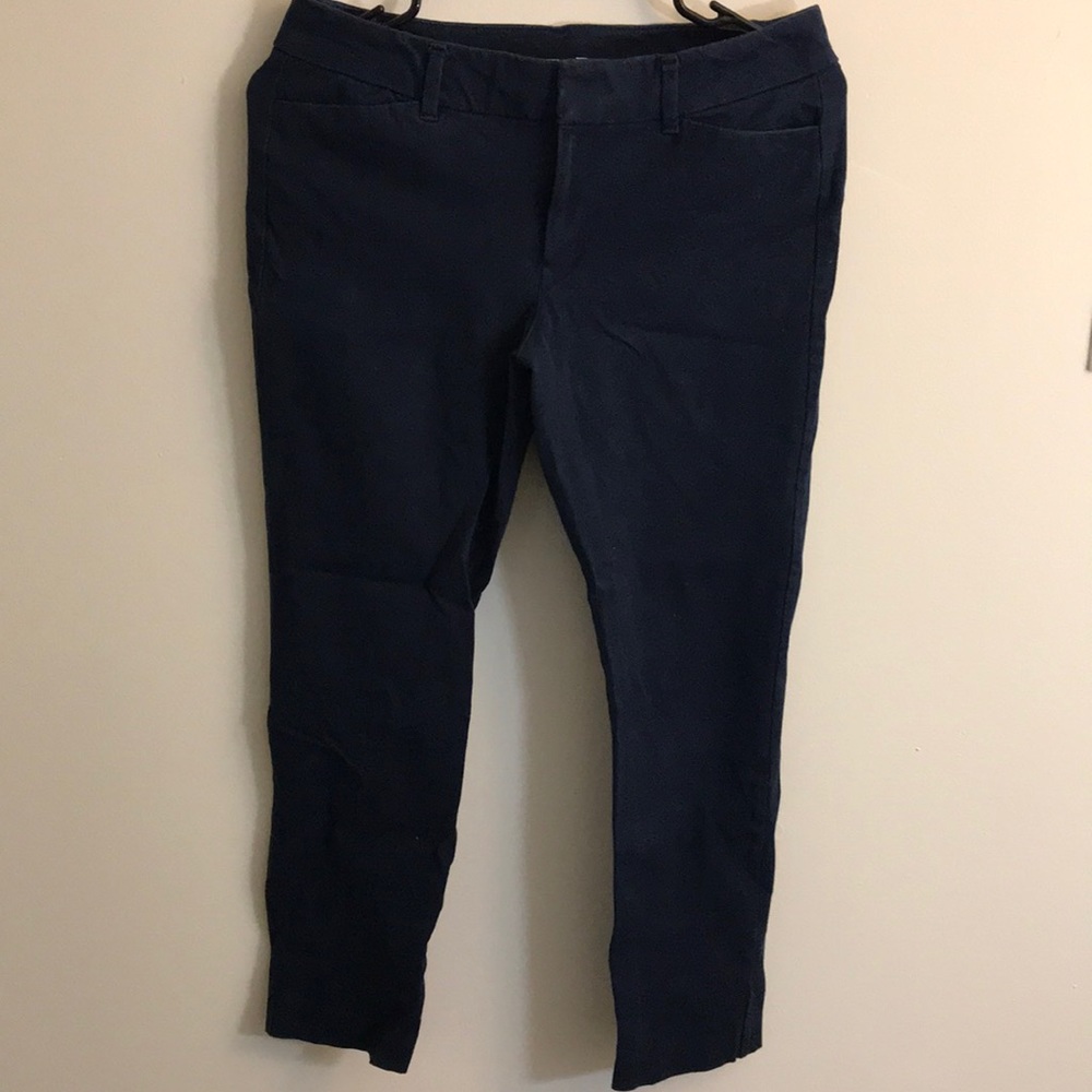 Skinny Cropped Dress Pants